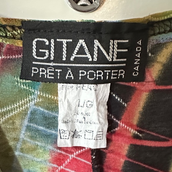 GITANE PRÊT À PORTER | Y2K Multicolor Sleeveless Dress - Picture 7 of 11